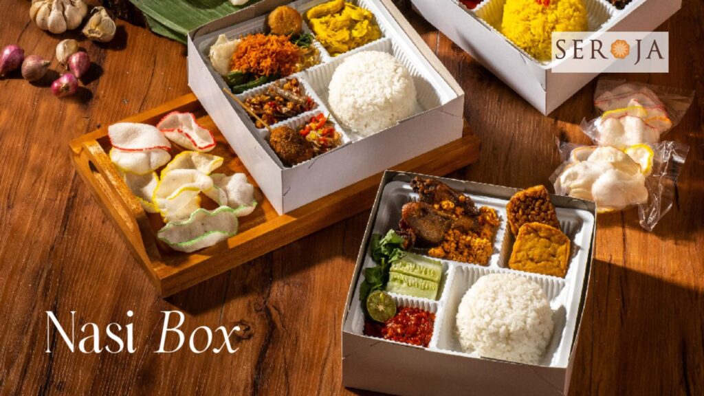 Rekomendasi menu nasi box untuk acara 4 bulanan